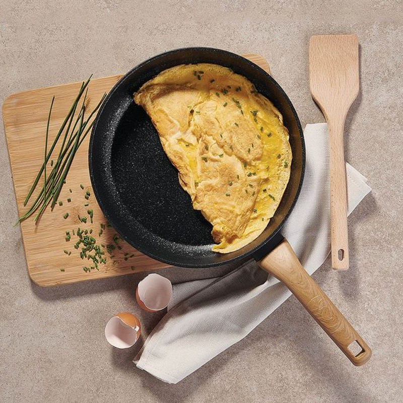 Poêle Korkmaz Montana A1836 Granite 24Cm Noir