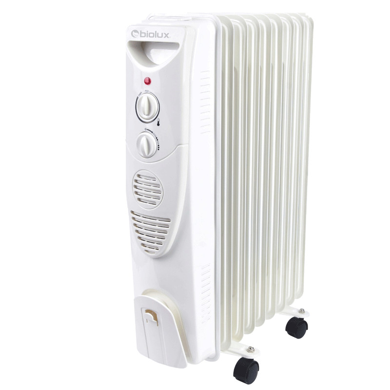 Radiateur Bain d'Huile BIOLUX 9 Éléments 2000W Blanc Radiateur Bain d'Huile BIOLUX 9 Éléments 2000W Blanc
