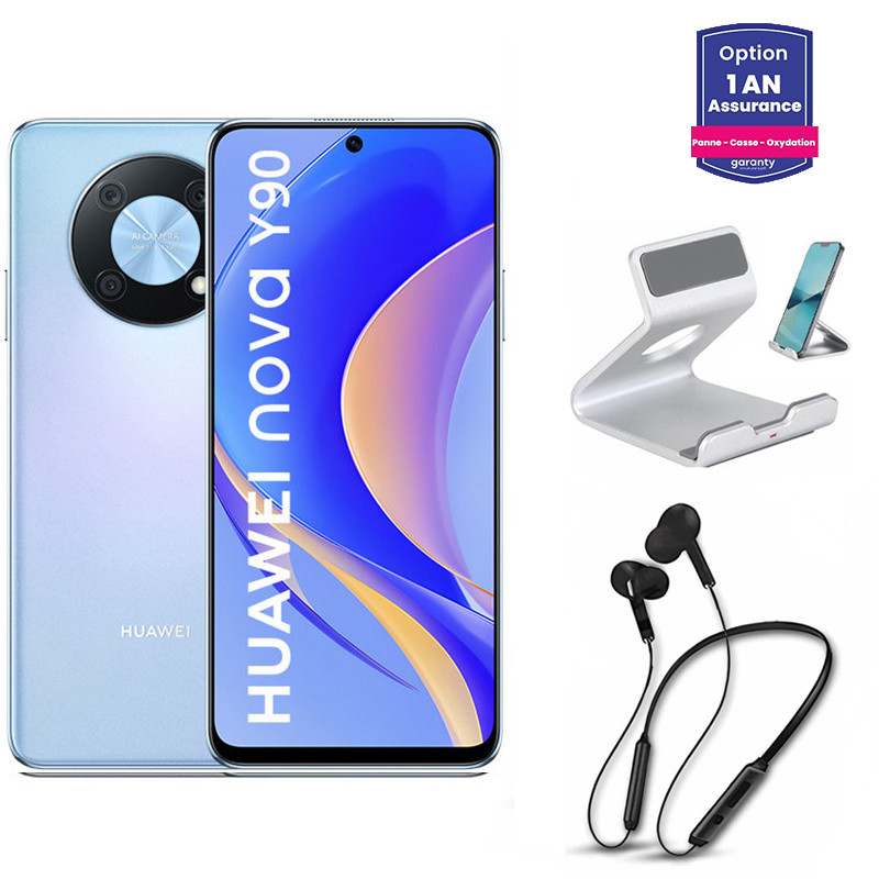 Smartphone Huawei Nova Y90 8Go 128Go Bleu Smartphone Huawei Nova Y90 8Go 128Go Bleu