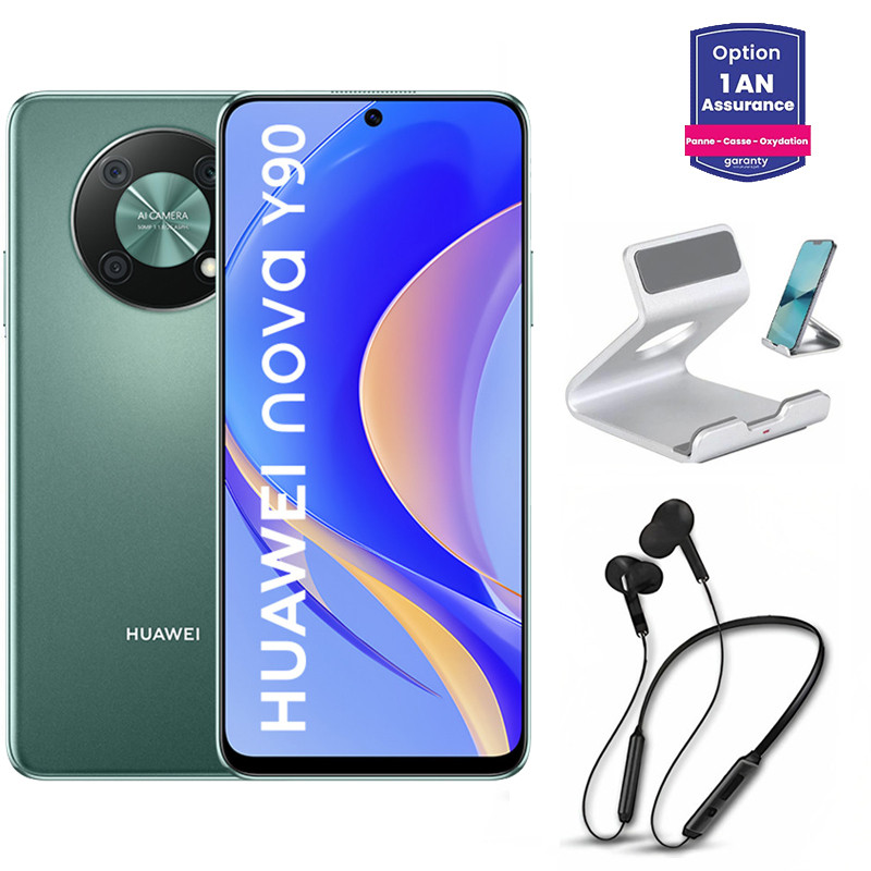 Smartphone Huawei Nova Y90 8Go 128Go Vert Smartphone Huawei Nova Y90 8Go 128Go Vert
