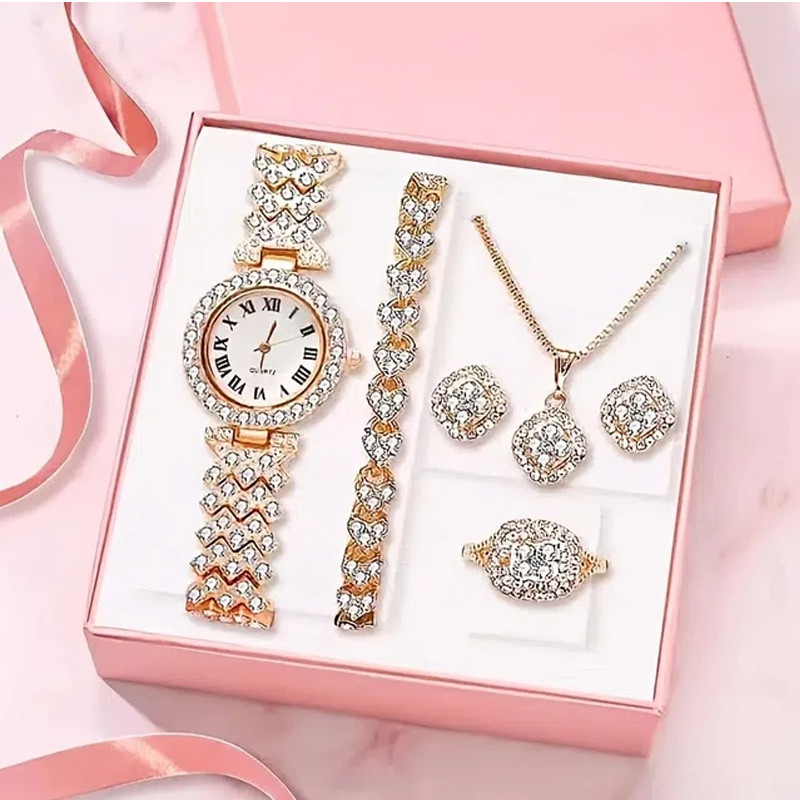 Coffret Montre Connectée Modio U93 Mini + 5 Bijoux + 3 Ceintures 40mm - Noir