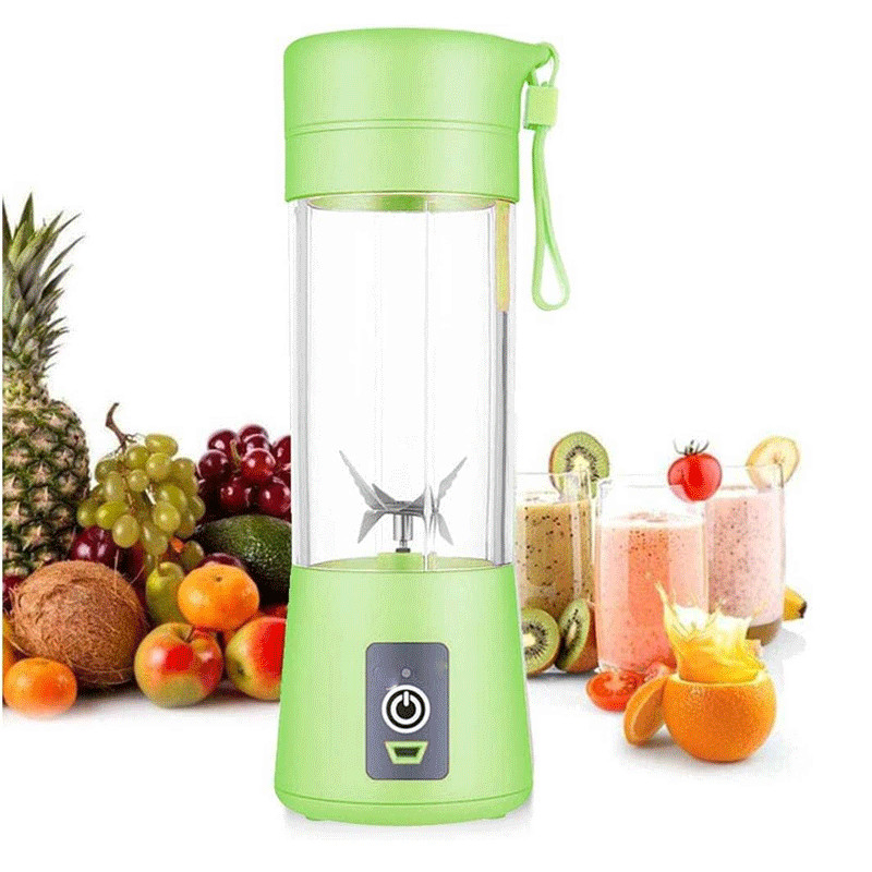 Blender Portable Rechargeable 380 ml Vert