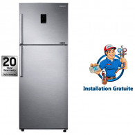 Réfrigérateur Samsung Twin Cooling Plus 396L Inox (RT50K5452S8)