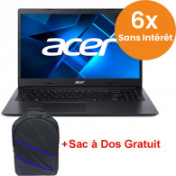 Pc Portable Acer Extensa 15 i3 11Gén 1To + 256Go SSD Noir Pc Portable Acer Extensa 15 i3 11Gén 1To + 256Go SSD Noir