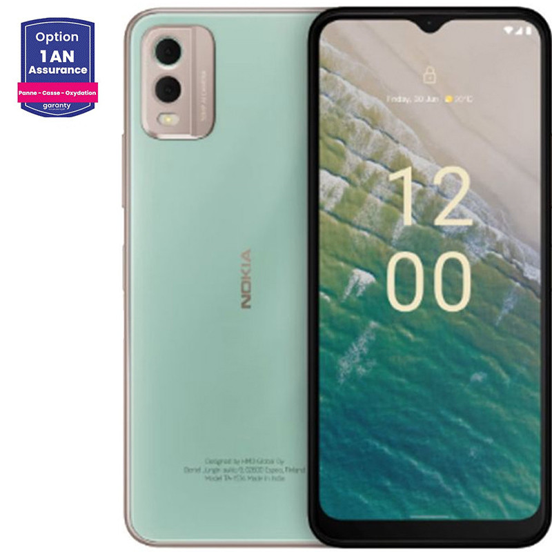 Smartphone Nokia C32 4Go 128Go Vert