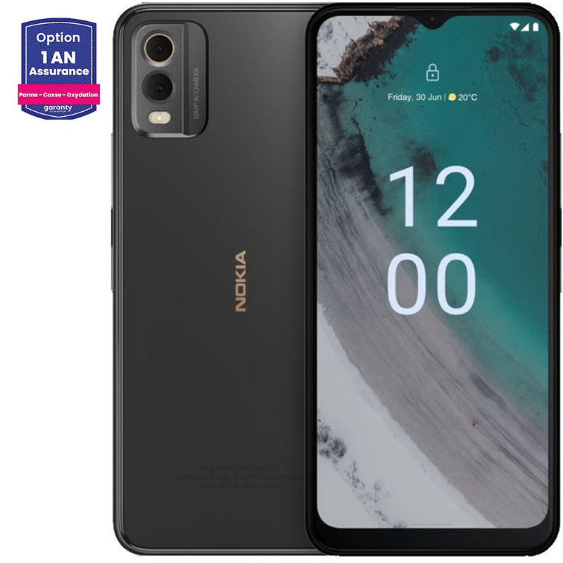 Smartphone Nokia C32 4Go 128Go Noir Smartphone Nokia C32 4Go 128Go Noir