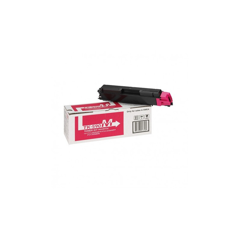 TONER ORIGINAL KYOCERA - TK-590M - MAGENTA