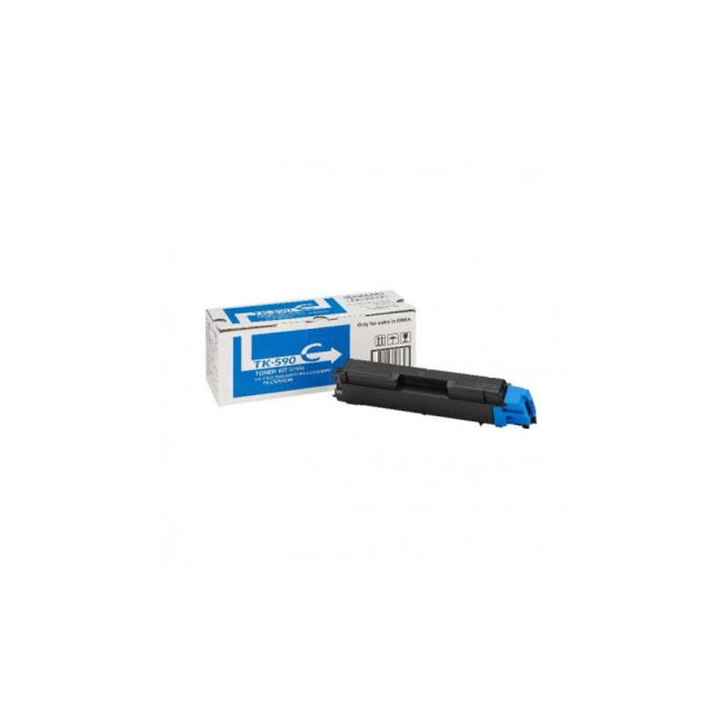 TONER ORIGINAL KYOCERA - TK-590C - CYAN