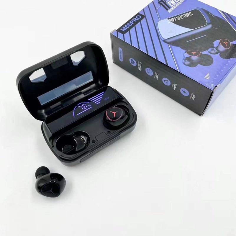 Kit Bluetooth M66 Pro TWS  Noir