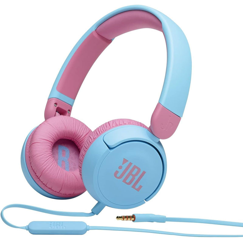 Casque JBL JR310 Pour Enfant Bleu & Rose Casque JBL JR310 Pour Enfant Bleu & Rose