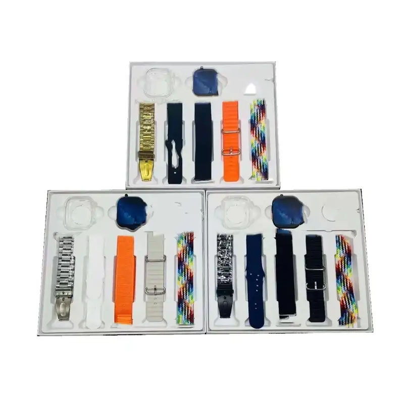 Smart watch i10 Ultra Max 10 en 1 + Airpods + 7 Ceintures