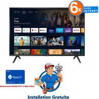 Téléviseur TCL S5200 32" HD Android Noir Téléviseur TCL S5200 32" HD Android Noir