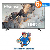 TV Hisense 50" 4K UHD Avec Google Noir (50A6H) TV Hisense 50" 4K UHD Avec Google Noir (50A6H)