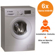 Lave Linge Frontale ITWASH 6Kg Silver (ITG612S)