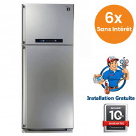 Réfrigérateur Sharp SJ-PC58A-ST 450 Litres NoFrost Inox