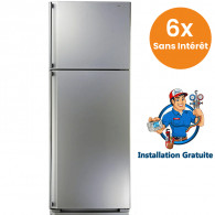 Réfrigérateur 2 Portes Sharp 525 Litres NoFrost Silver (SJ-58C-SL 525L) Réfrigérateur 2 Portes Sharp 525 Litres NoFrost Silver (SJ-58C-SL 525L)