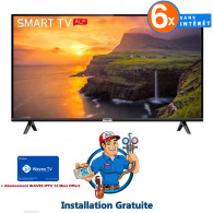 Téléviseur TCL S6500  40" Full HD LED Smart Noir (40S6500)