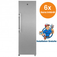 Réfrigérateur Hoover 350Litres Nofrost Inox (HLF1864XM)