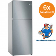 Réfrigérateur 2 Portes  BOSCH 485 Litres VitaFresh Inox (KDN55NL2M8)