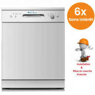 Lave vaisselle Biolux 12 Couverts Blanc