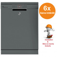Lave Vaisselle HOOVER HDPN4S603PX 16 Couverts - Inox Lave Vaisselle HOOVER HDPN4S603PX 16 Couverts - Inox