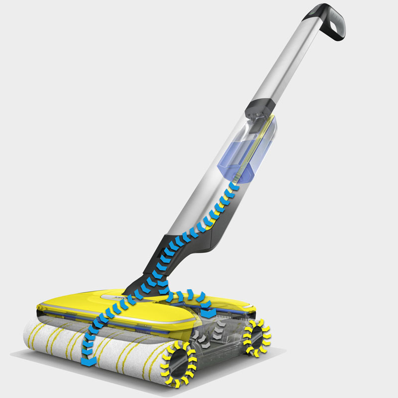 Nettoyeur de Sol Sans Fil Karcher FC7 Cordless Jaune