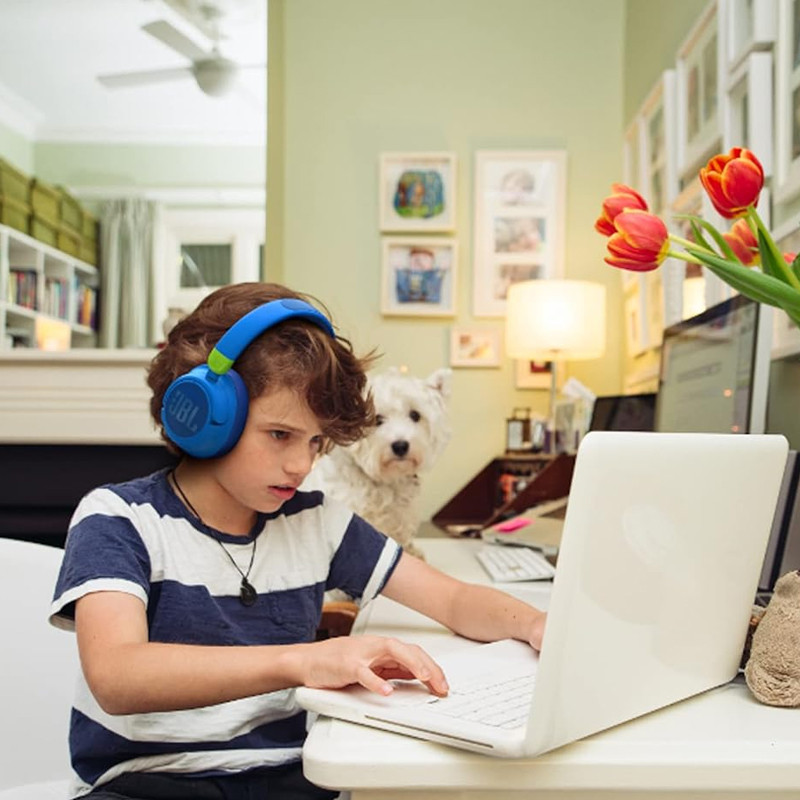 Casque Bluetooth JBL JR460NC Pour Enfant Bleu