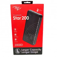 Power Bank Itel Star 200C 20 000 mAh Noir