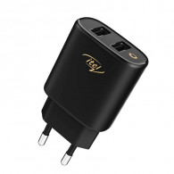 Chargeur Itel ICW 101EM 2 USB Vers Type C Noir