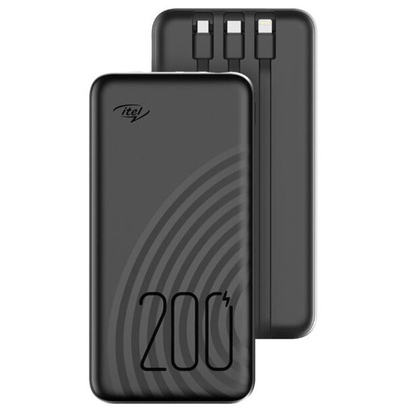 Power Bank Itel Star 200C 20 000 mAh Noir