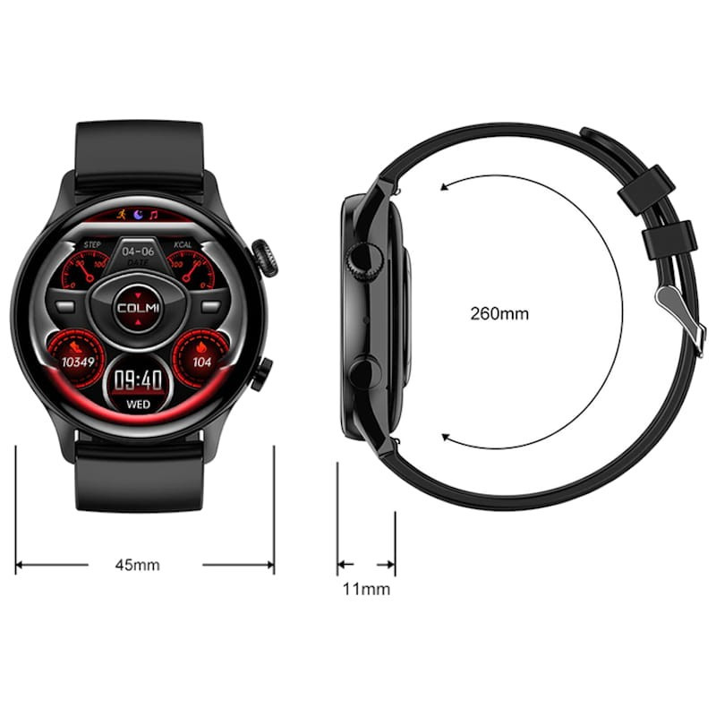 Montre Connectée Colmi I30 Gold