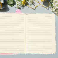 Bloc Notes En Peluche Kitty Blanc