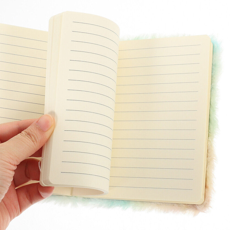 Bloc Notes En Peluche Kitty Papillon Couleur