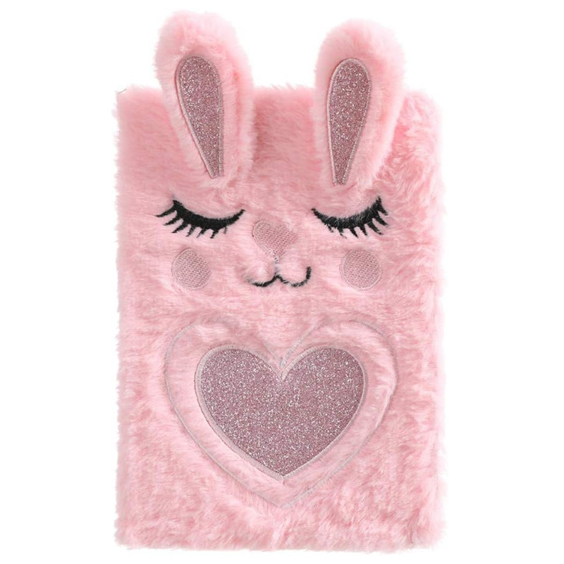 Pwshymi Carnet de dessin animé en peluche moelleuse Carnet de notes de Pwshymi Carnet de dessin animé en peluche moelleuse Carnet de notes de