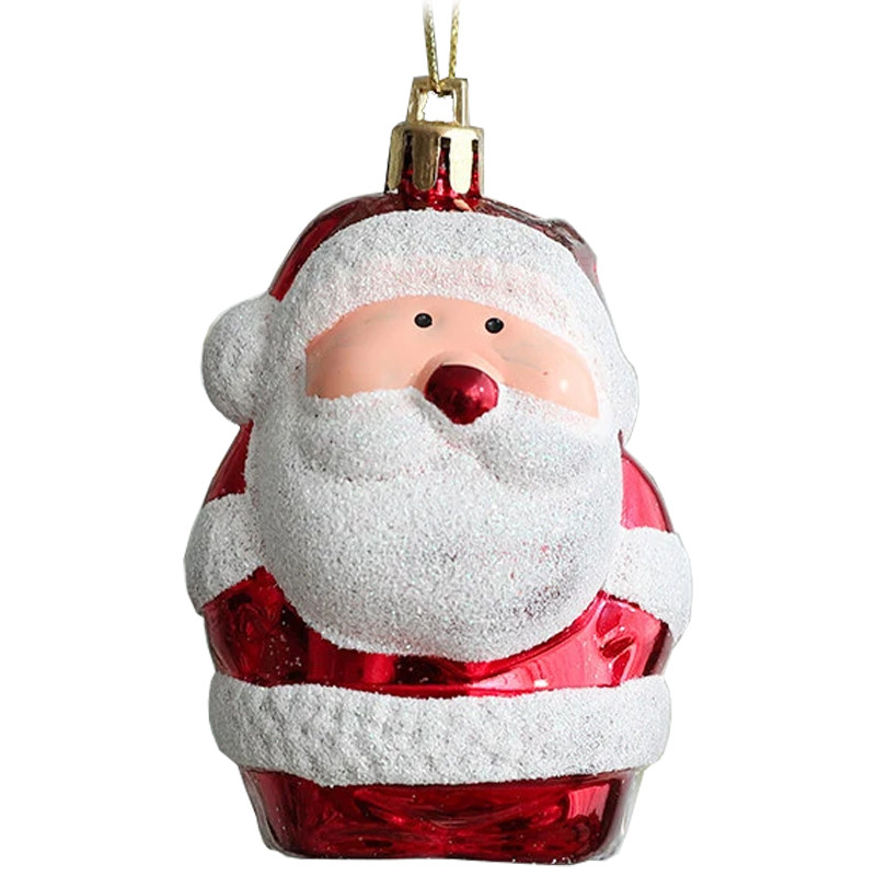 Boules de Noël Père Noël Rouge