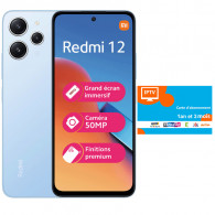 Smartphone Xiaomi Redmi 12 8Go 128Go Bleu Smartphone Xiaomi Redmi 12 8Go 128Go Bleu