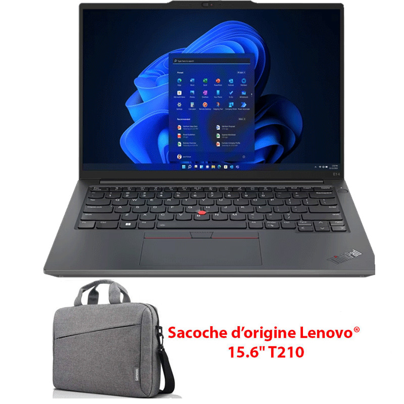 Pc Portable Lenovo ThinkPad E14 Gen 5 i7 13Gén 16Go 512Go SSD Gris