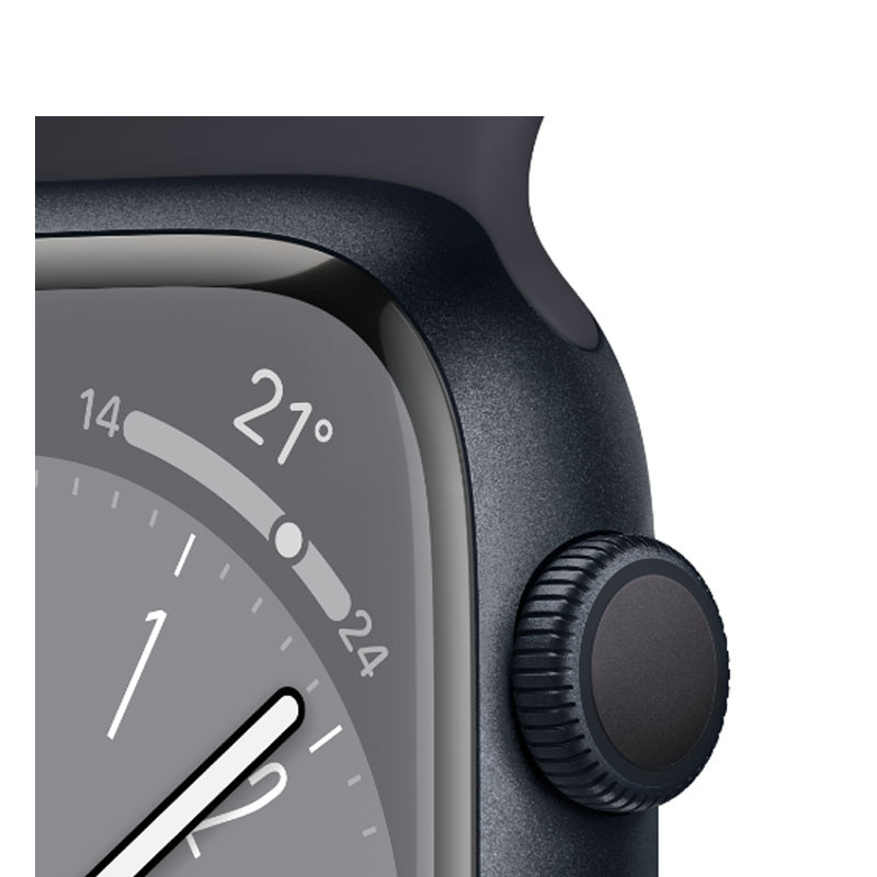 Smart Watch Apple Serie 8 GPS 45mm Midnight Prix Tunisie