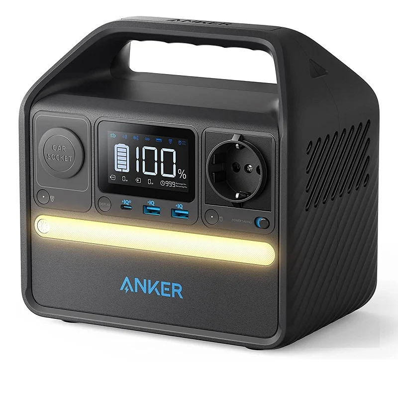 Station d'Alimentation Portable Anker A1720311 521 PowerHouse 256Wh 200W Noir