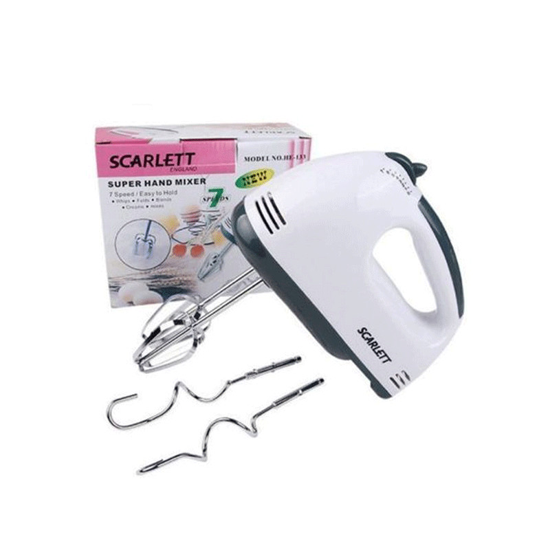 Batteur Electrique Scarlet 260W Blanc