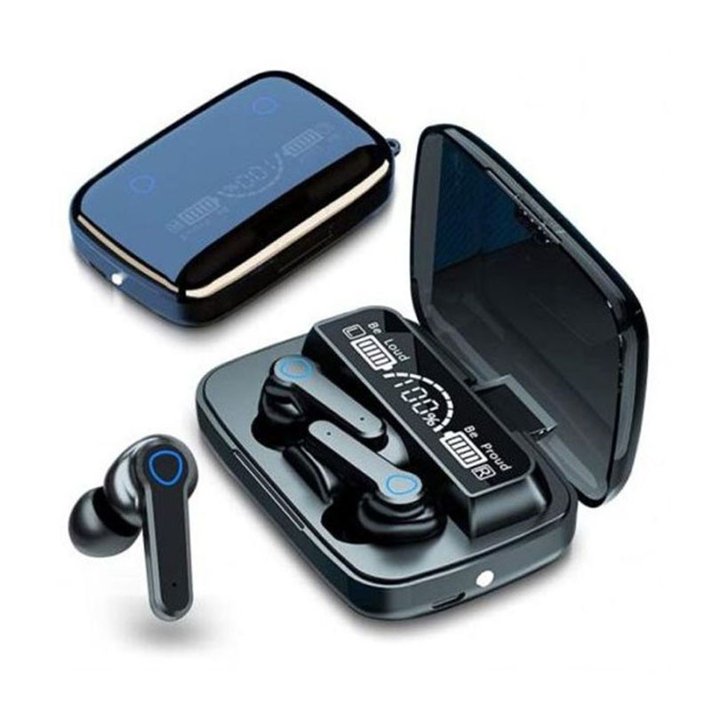 Écouteurs Bluetooth M19 Noir Prix Tunisie