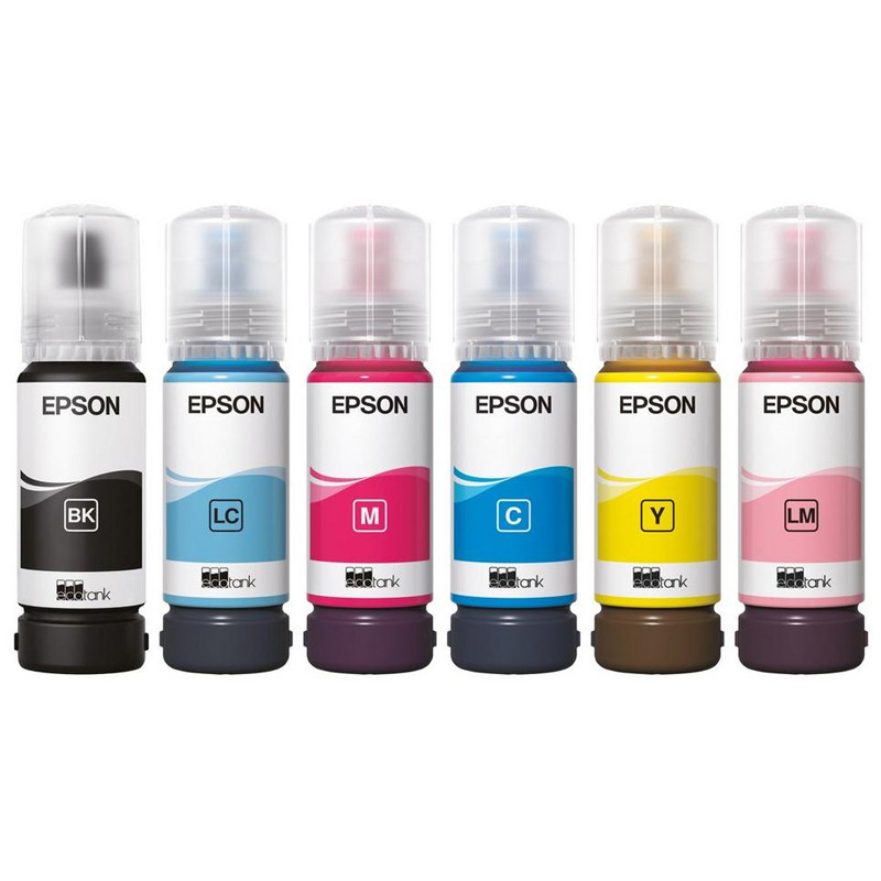 Bouteille D'encre Original Epson Ecotank 108 Jaune