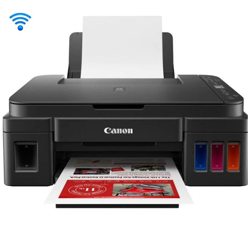 Imprimante à Réservoir Intégré Canon Pixima G3410 3en1 Couleur Wi-Fi Noir en Tunisie