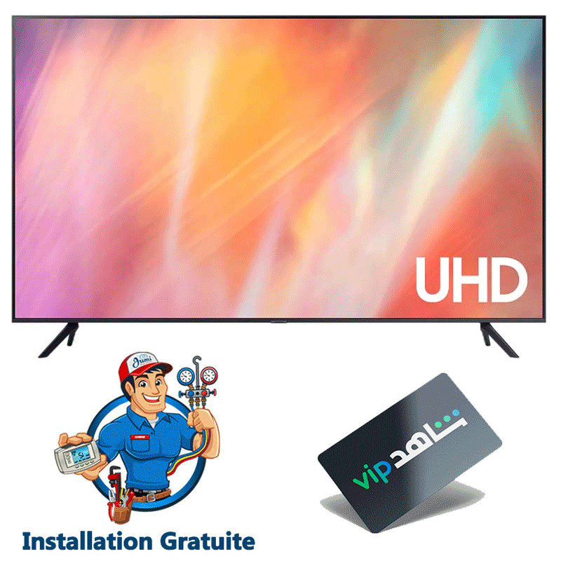 TV Samsung AU7000 43" 4K UHD Smart Noir
