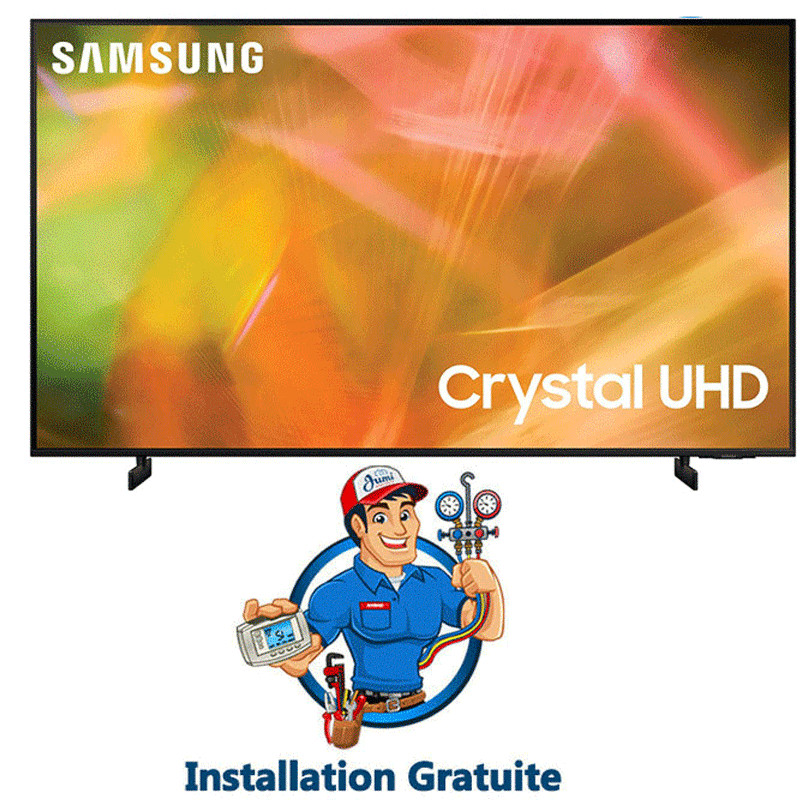 TV Samsung 85" AU8000 Crystal UHD 4K Smart TV Wifi