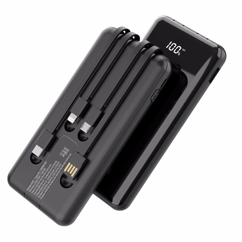 Power Bank Aspor A305 10 000 mAh Noir en Tunisie