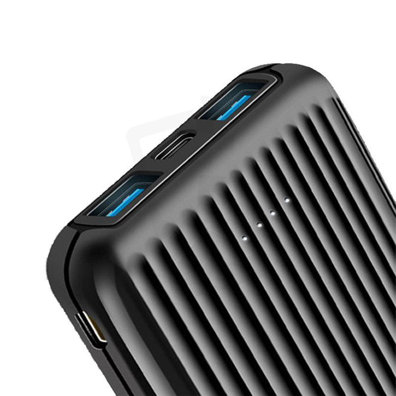 Power Bank Aspor A323 10 000 mAh Noir en Tunisie
