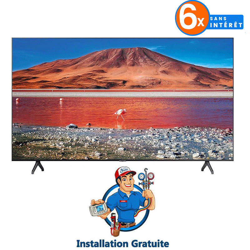 Téléviseur Samsung 70" 4K Smart Tv (UA70TU7000UXMV) Téléviseur Samsung 70" 4K Smart Tv (UA70TU7000UXMV)