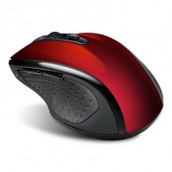 Souris Optique Sans Fil Rouge en Tunisie