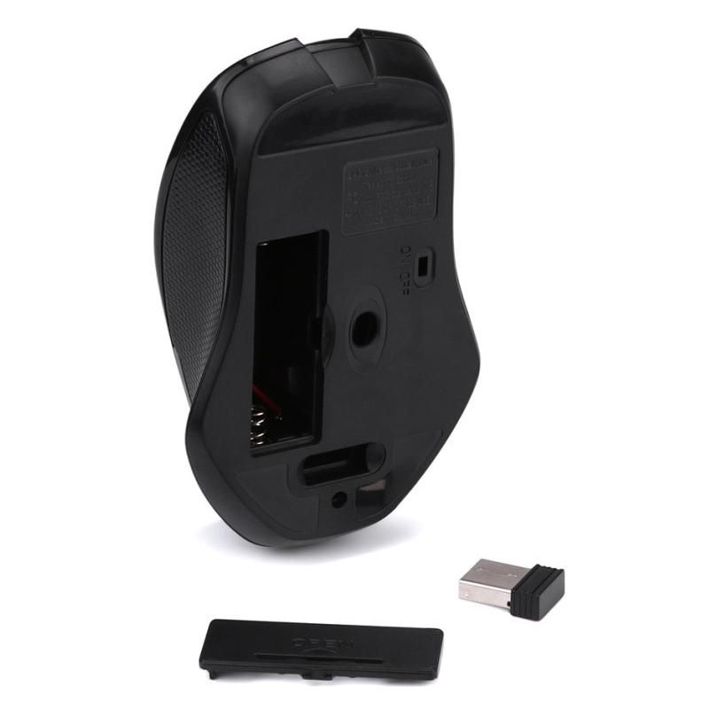 Souris Optique Sans Fil Gris en Tunisie